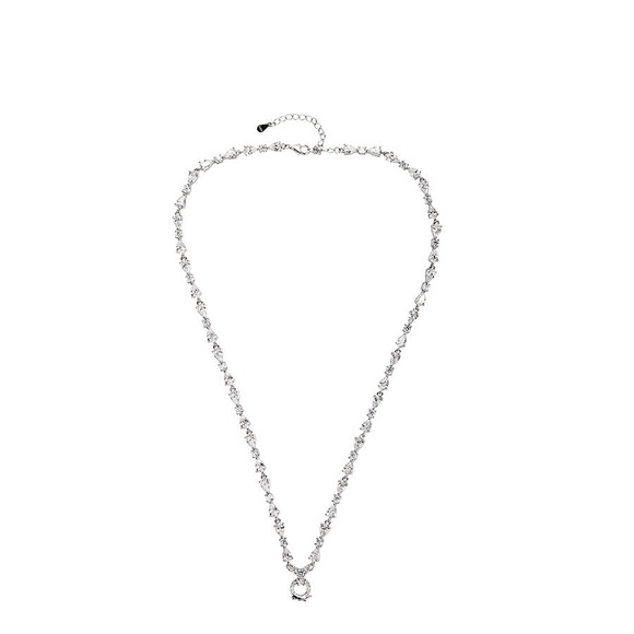 Rare pink crystal beautiful custom designed detachable charm cocktail necklace - Picture 14 of 14